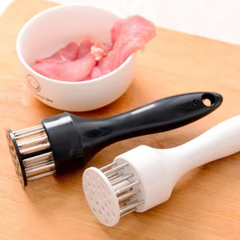Steak Needle Meat Loosening Needle Stainless Steel Household Durable Gadgets Kitchen Accessories для кухни полезные вещи