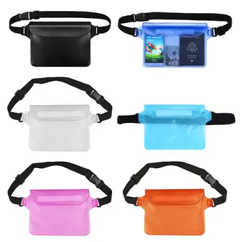 1 / 2ШТ ПВХ-сумка, водонепроницаемая сумка для плавания, прозрачная подводная сумка для сухой защиты для Iphone, чехол для мобильного телефона