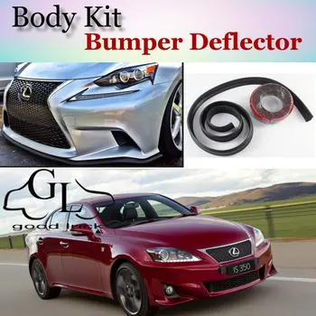 Дефлектор для губ бампера Для Lexus IS IS200 IS250 IS300 IS350 Для TOYOTA Altezza Юбка Переднего Спойлера Для Обвеса Автомобиля/Полоса