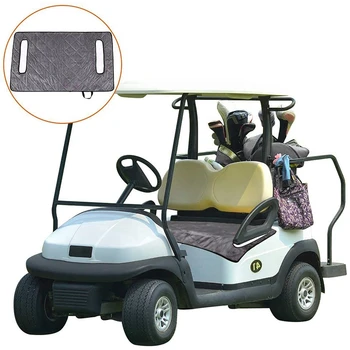 Чехлы для сидений гольф-кара, сверхпрочная ткань Оксфорд, чехлы для сидений гольф-кара для 2-местных сидений клубного автомобиля