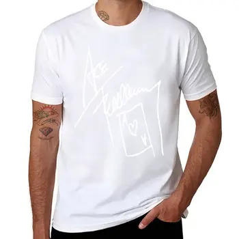 Новая футболка ACE FIRMA, топы больших размеров, быстросохнущая футболка, футболки для любителей спорта, мужские футболки с рисунком аниме, большие и высокие