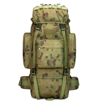 Мужской рюкзак большой емкости объемом 75 л, военный рюкзак, высококачественные водонепроницаемые утолщенные оксфордские рюкзаки, мужская военная дорожная сумка