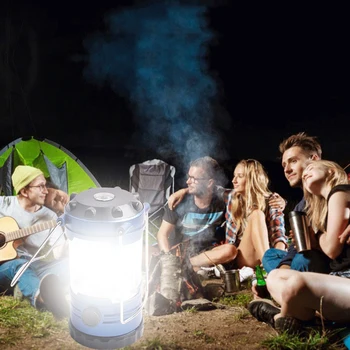 12LED Походный фонарь Портативные ручные фонарики с лампочками на батарейках Энергосберегающей яркости для походов в палатке для пикника в саду