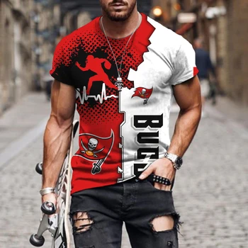 Летняя Мужская футболка для бега 2023 года, спортивная одежда с 3D-принтом, уличная футболка, модные свободные топы с короткими рукавами, мужская одежда