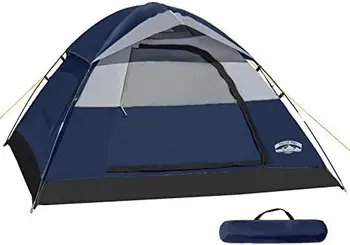 Семейная купольная палатка на одного человека со съемным дождевиком, простая установка для кемпинга на открытом воздухе