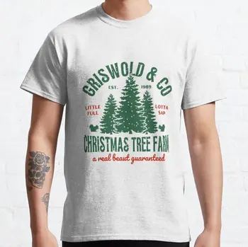 Griswold Co Винтажный Рождественский Свитер, Джемпер, Дизайн - Little Full, Lotta Sap 2023, новая Модная футболка для отдыха с коротким рукавом