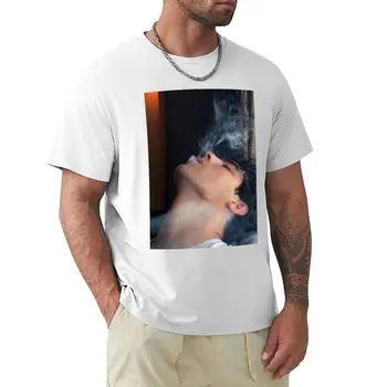 Футболка для курения Joe Jonas, одежда kawaii, футболки оверсайз, футболки больших размеров, короткая мужская тренировочная рубашка
