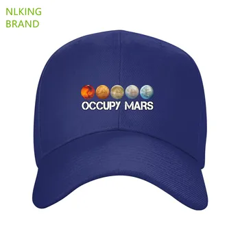 Бейсбольные кепки Для мужчин и женщин, детские бейсбольные кепки Occupy mars, папа, Красная Пастушка, Зеленый Широкий Белый костюм для рыбалки, Кот, Оранжевый, 5 панелей, крутая распродажа