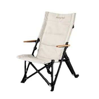 Портативное сиденье для кемпинга, складное кресло-качалка, Походное кресло-качалка, Алюминиевые шезлонги, поход на природу, Пляжный шезлонг, Деревянная рыбалка