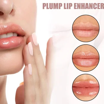 Восстанавливает губы, уменьшает мелкие морщинки, наполняет губы более плотной мякотью, Эссенция для увлажняющего ухода за губами, сыворотка для мгновенного придания объема губам.