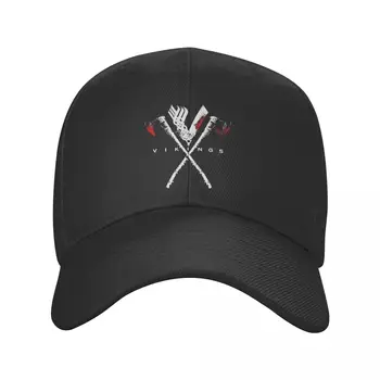 Мода Викинги Бейсболка Мужская Женская Регулируемая Valhalla Odin King Рагнар Лодброк Шляпа Для Папы Летние Спортивные Кепки Snapback Шляпы