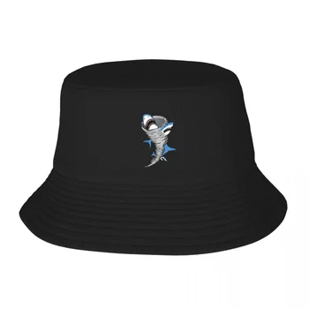 Пуловер Shark Tornado Для взрослых, рыбацкая шляпа, шляпы-ведерки, мужские Женские кепки, рыбацкая шляпа, шляпа для девочек и мальчиков