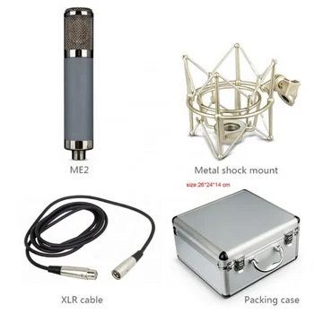 AOSHEN ME2 Профессиональный конденсаторный микрофон с большой диафрагмой, студийный микрофон для записи дубляжа подкастов