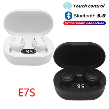 E7S TWS Fone Bluetooth Наушники Беспроводные Наушники С Шумоподавлением Наушники с микрофоном Беспроводная Bluetooth Гарнитура PK E6 A6 Y50