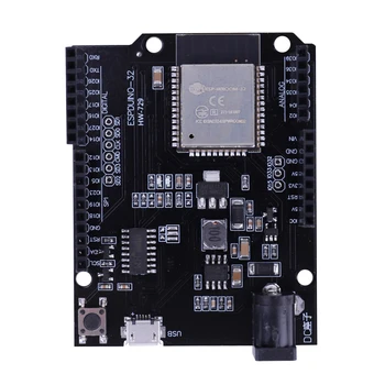 Плата разработки ESP32, Модульная плата, совместимая с WiFi и Bluetooth, 4 МБ Флэш-памяти постоянного тока 5 В-12 В, совместимая с для Arduino