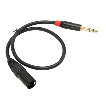 Микрофонный шнур, профессиональный микрофонный кабель Plug and Play длиной 1,6 фута, для домашнего кинотеатра, для микрофонов, для усилителя для живых выступлений