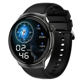 Смарт-часы T40 Мужские 1,46-дюймовый монитор состояния ЭКГ PPG, голосовой ассистент Bluetooth Call AI, женские спортивные смарт-часы для фитнеса
