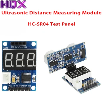 Ультразвуковой Датчик 3V-5.5V HC-SR04P/SR04 HC-SR04 Датчик Расстояния Измерения Светодиодный Модуль Дисплея для Робота Arduino