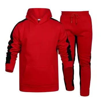 Мужские спортивные костюмы из 2 частей 2022, осенне-зимние комплекты для бега, спортивные костюмы, толстовки, куртки и спортивные брюки, мужская одежда