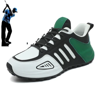 Новая профессиональная обувь для гольфа, Мужская обувь для отдыха, мужская спортивная обувь для гольфа, легкая спортивная обувь на открытом воздухе