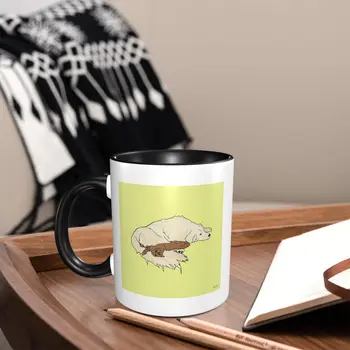 Кофейные кружки Vlad Dog Cat Современная спальня С гладким корпусом Практичные чашки