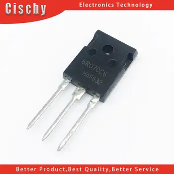 5 шт./лот IPW60R070C6 6R070C6 TO-247 MOSFET N-CH транзисторы 600V 53A