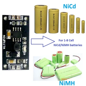 1-8 Ячейка 1.2В 2.4 В 3.6 В 4.8 В 6 В 7.2 В 8.4 В 9.6 В NiMH NiCd Аккумулятор Специальное Зарядное Устройство Плата Модуля зарядки