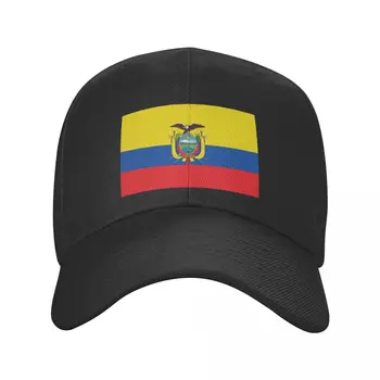 Модная бейсболка с флагом Эквадора Для женщин и мужчин, Персонализированная Регулируемая Унисекс, Эквадорская шляпа Гордого папы, уличные бейсболки-снэпбеки