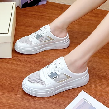 Новые модные теннисные туфли для женщин, Дышащие женские кроссовки, Спортивная обувь для прогулок, женские кроссовки Chaussure Femme Tenis Feminino