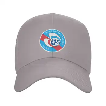 Модная качественная джинсовая кепка с логотипом Strasbourg, вязаная шапка, бейсболка